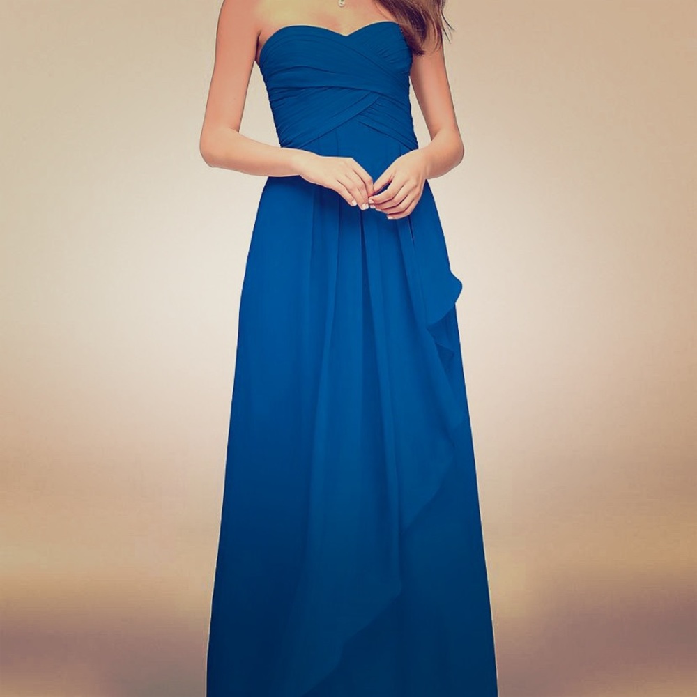 David’s Bridal Chiffon Dress